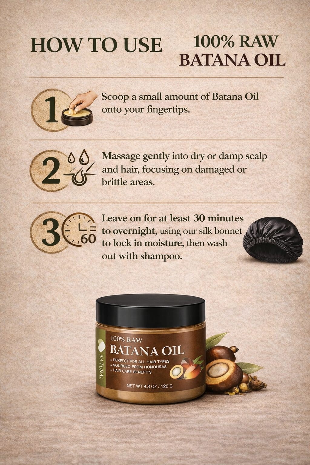 RAW BATANA OIL